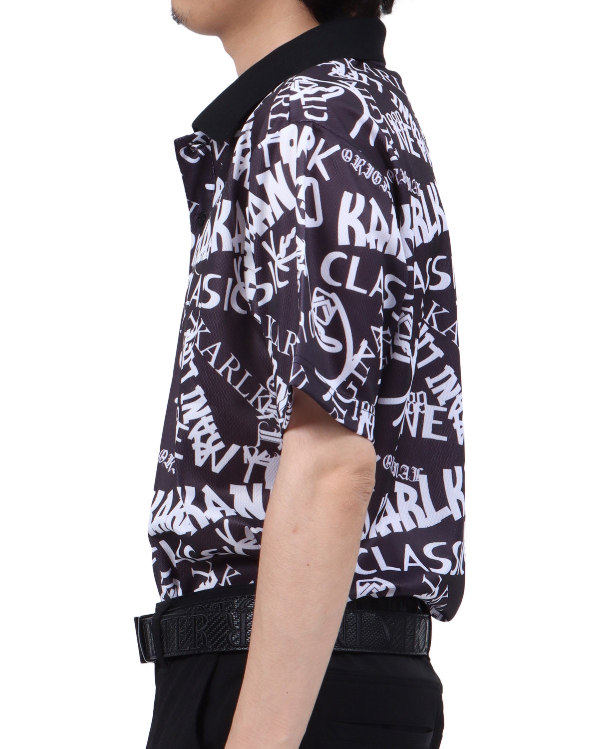 Karl Kani GOLF 総柄ポロシャツ パンツ セットアップ Karl Kani GOLF] ドライ グラフィティ 総柄 ポロ | PEET ONLINE STORE