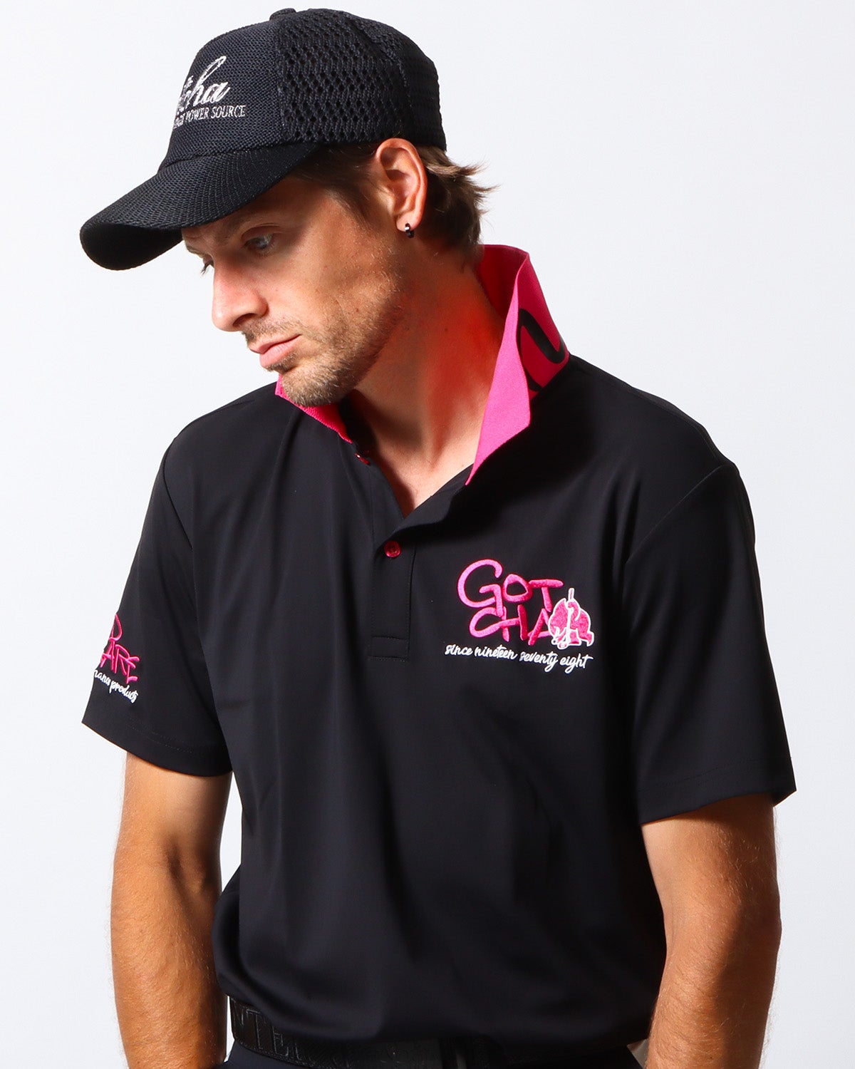 GOTCHA GOLF] クール クラウチング フィッシュマン ポロ | PEET ONLINE