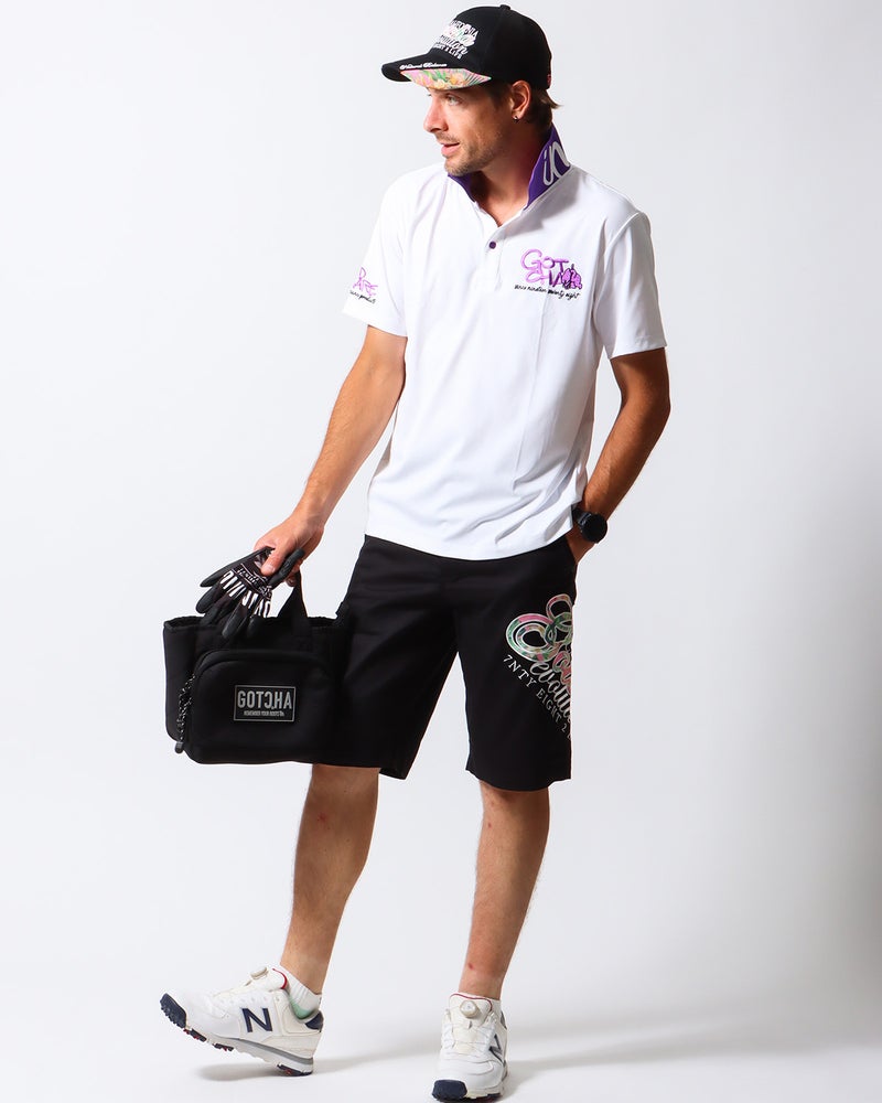 ホワイト：183cm/70kg(Lサイズ着用)