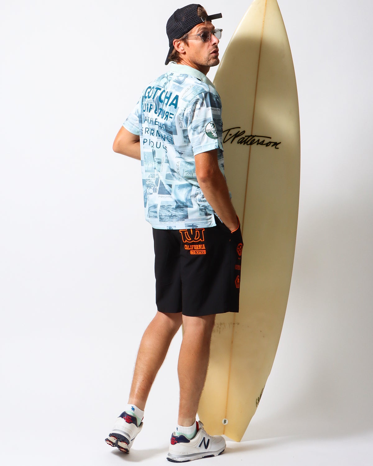 ミントグリーン：183cm/70kg(Lサイズ着用)