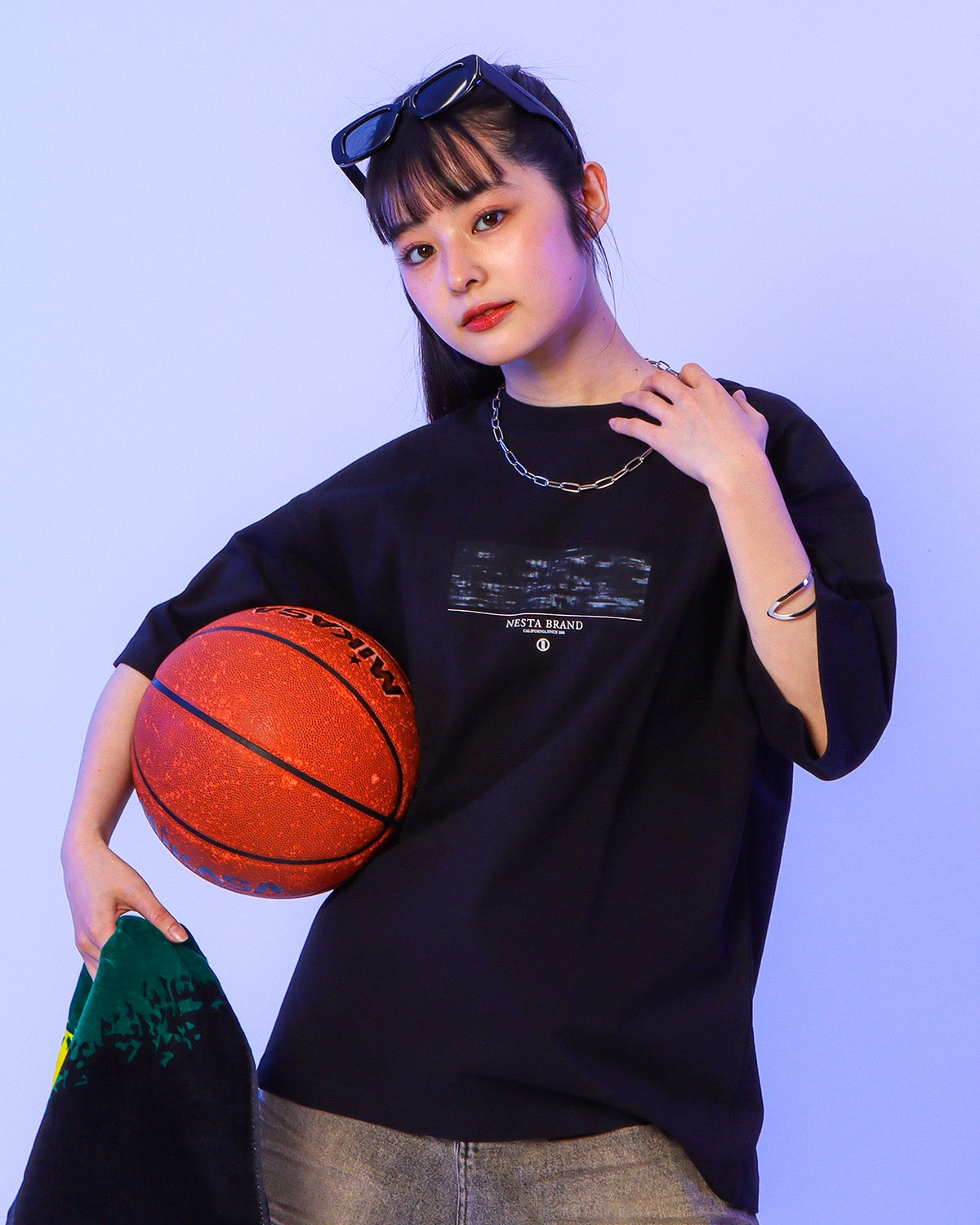 ブラック：160cm(Mサイズ着用)