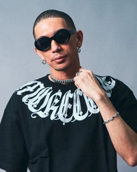 ブラック：183cm(Lサイズ着用)