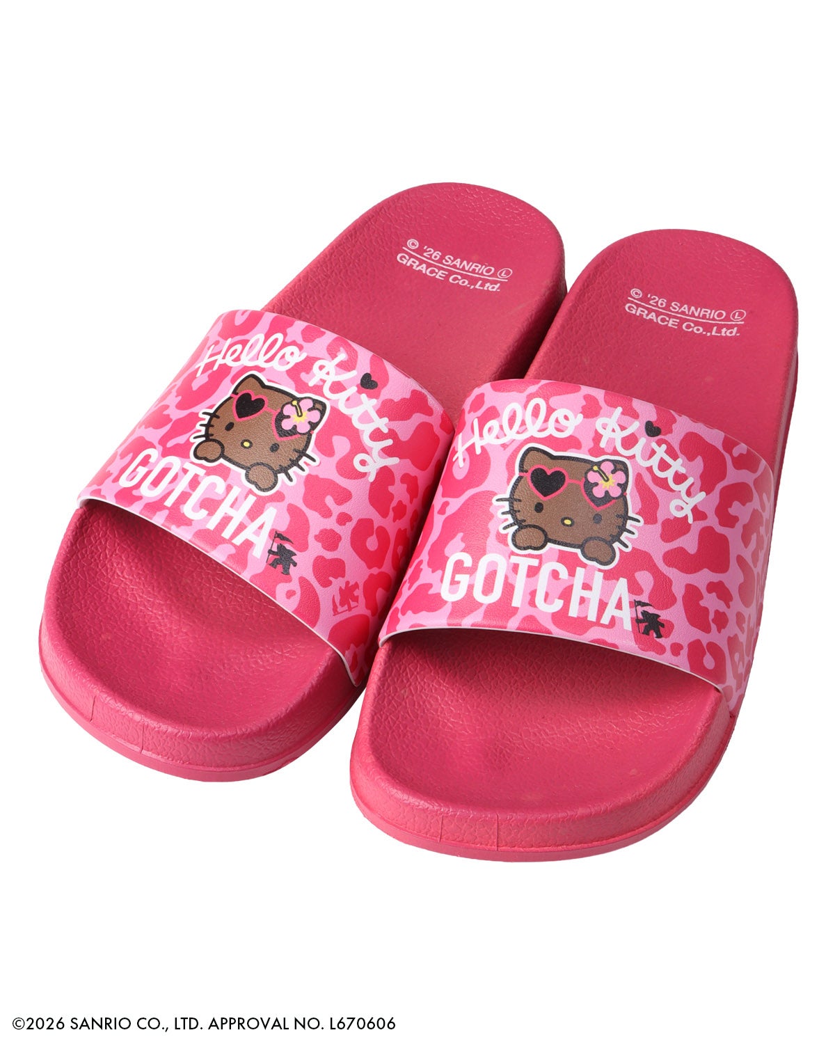 GOTCHA] 日焼け ハローキティ シャワーサンダル | PEET ONLINE STORE