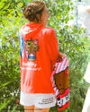 サーモンピンク:172cm(Mサイズ着用)