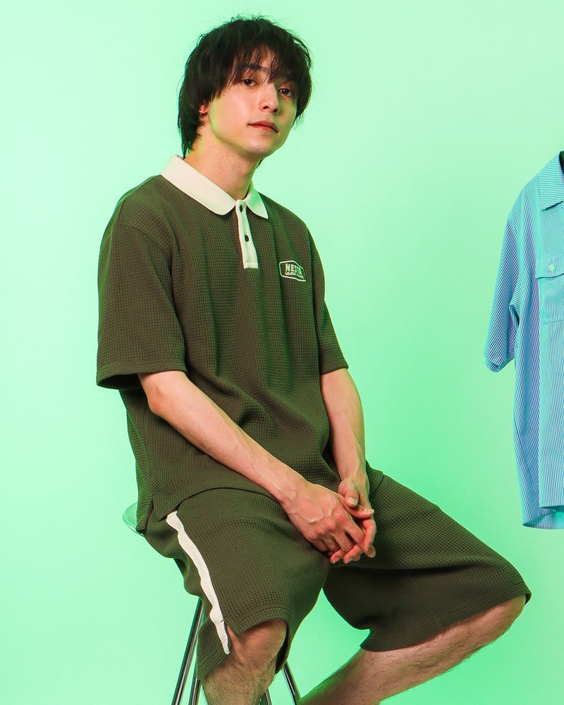 カーキ：175cm(Mサイズ着用)