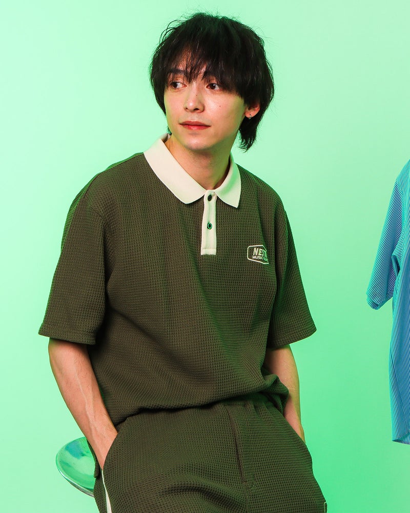 カーキ：175cm(Mサイズ着用)