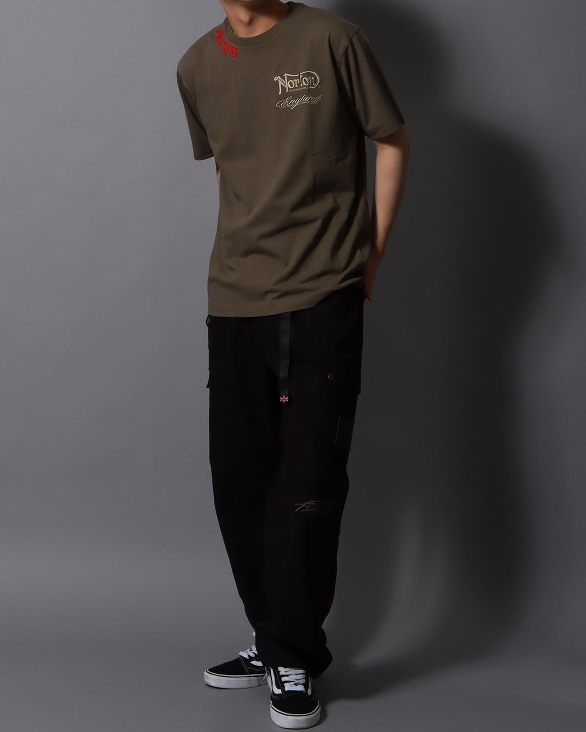 Norton] MAX カモ柄生地 ロゴ クルー T | PEET ONLINE STORE
