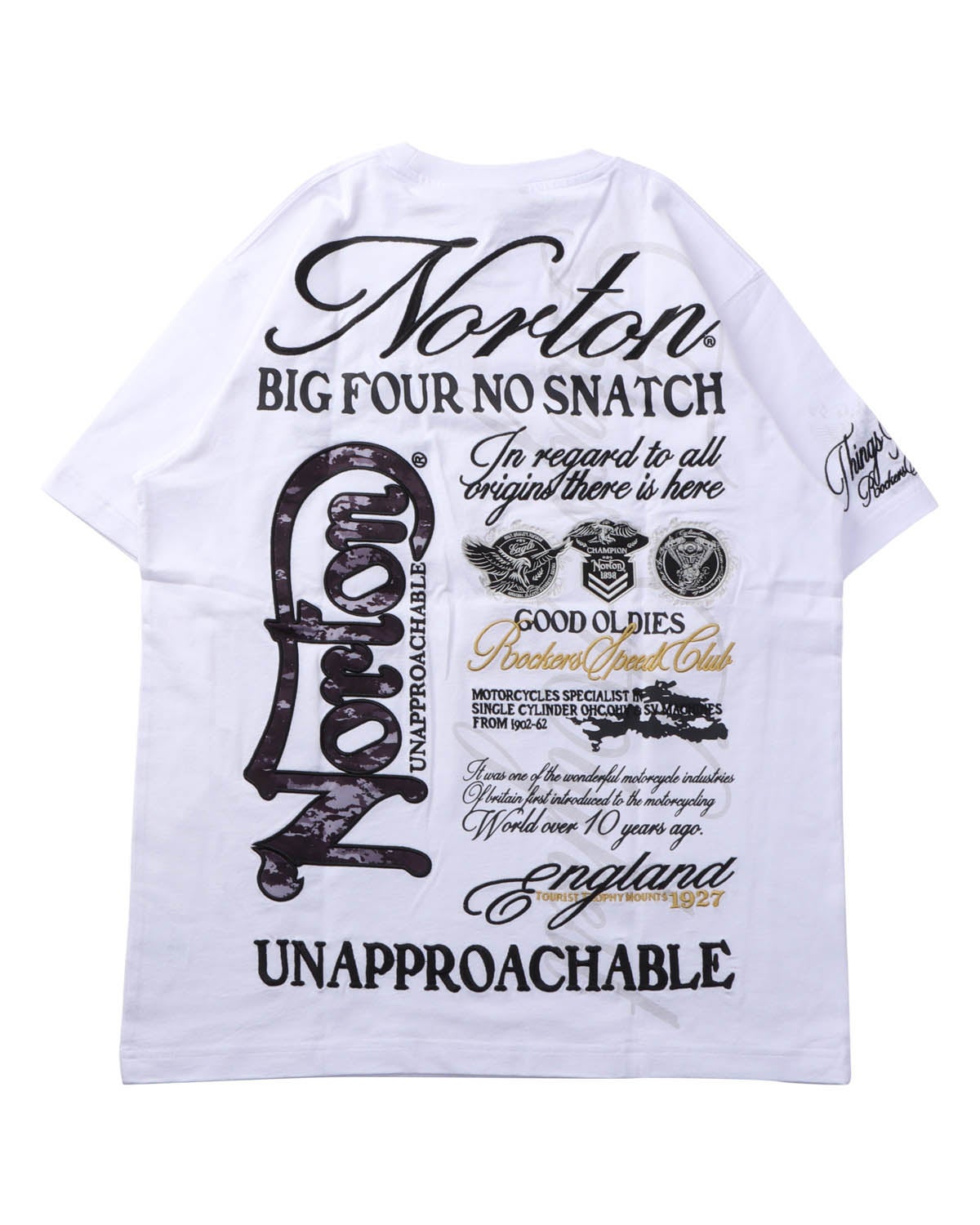 Norton] MAX カモ柄生地 ロゴ クルー T | PEET ONLINE STORE