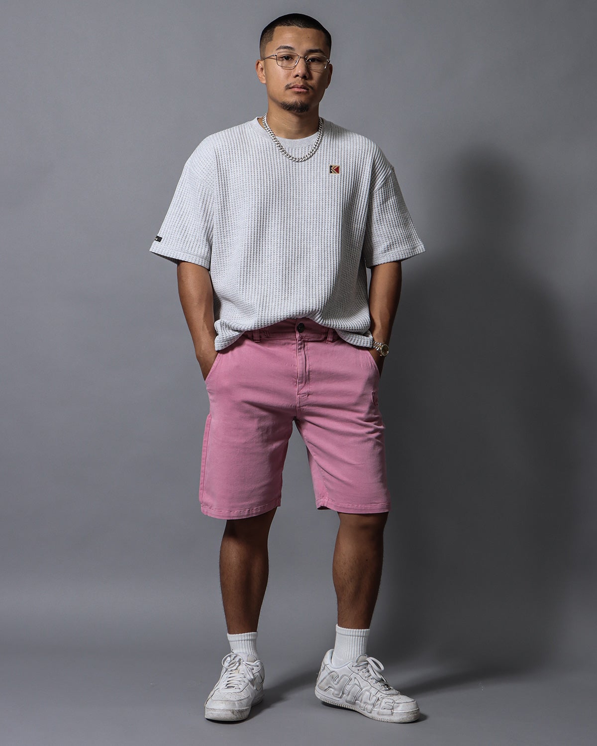 ベビーピンク：171cm(Mサイズ着用)