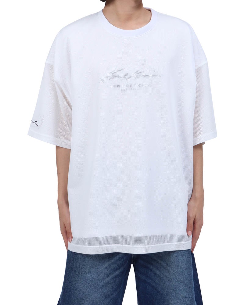 ホワイト：173cm63kg(Lサイズ着用)