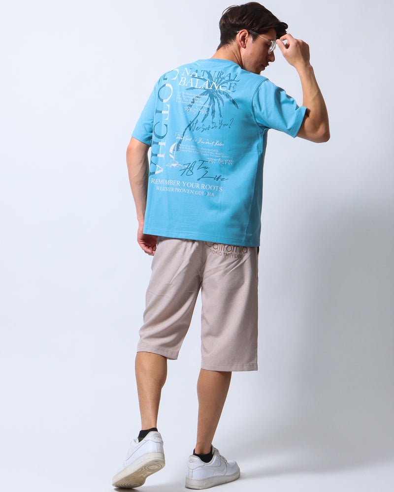 ターコイズ：180cm/70kg(Lサイズ着用)
