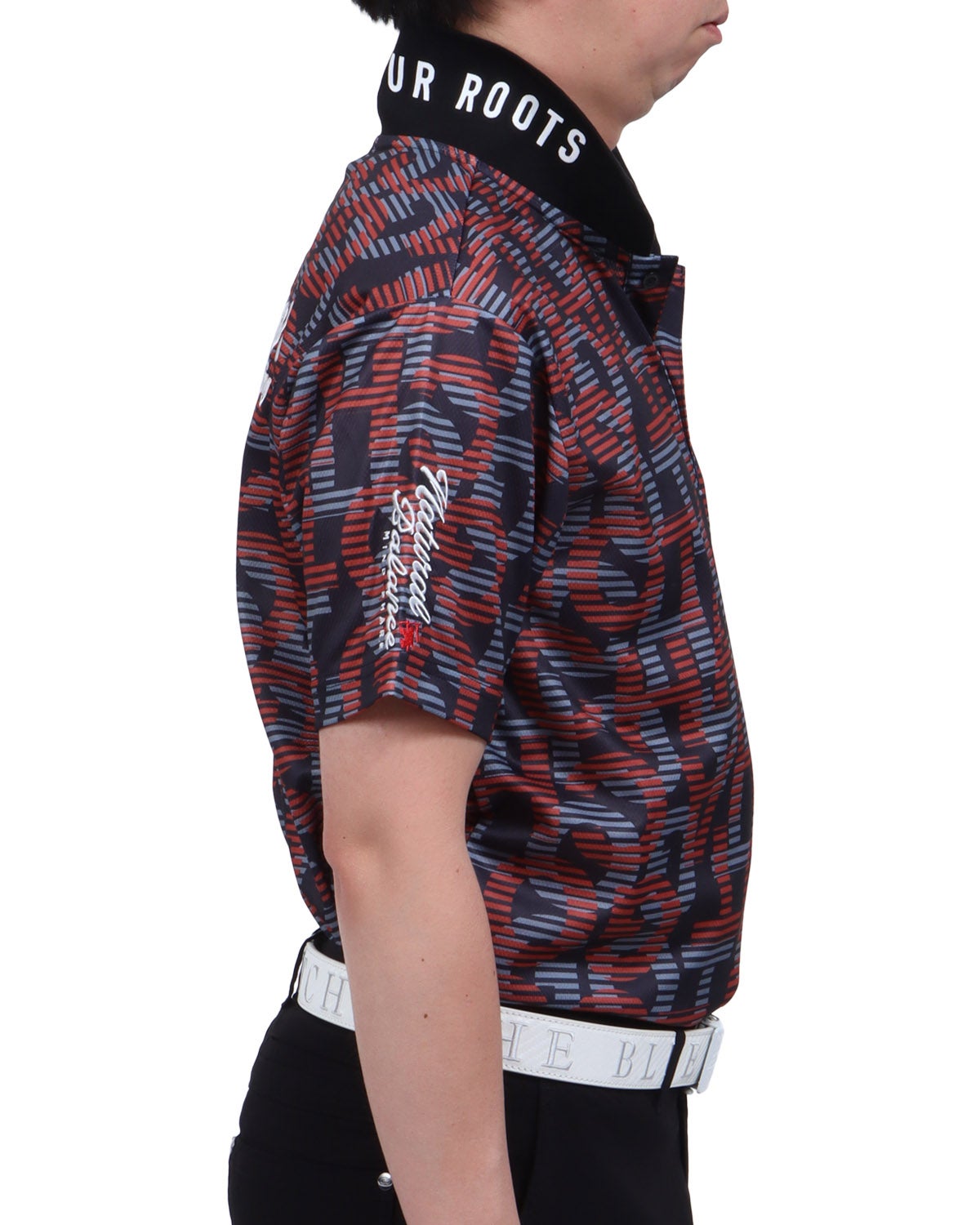 GOTCHA GOLF] ドライメッシュ ロゴ 総柄 ポロ | PEET ONLINE STORE