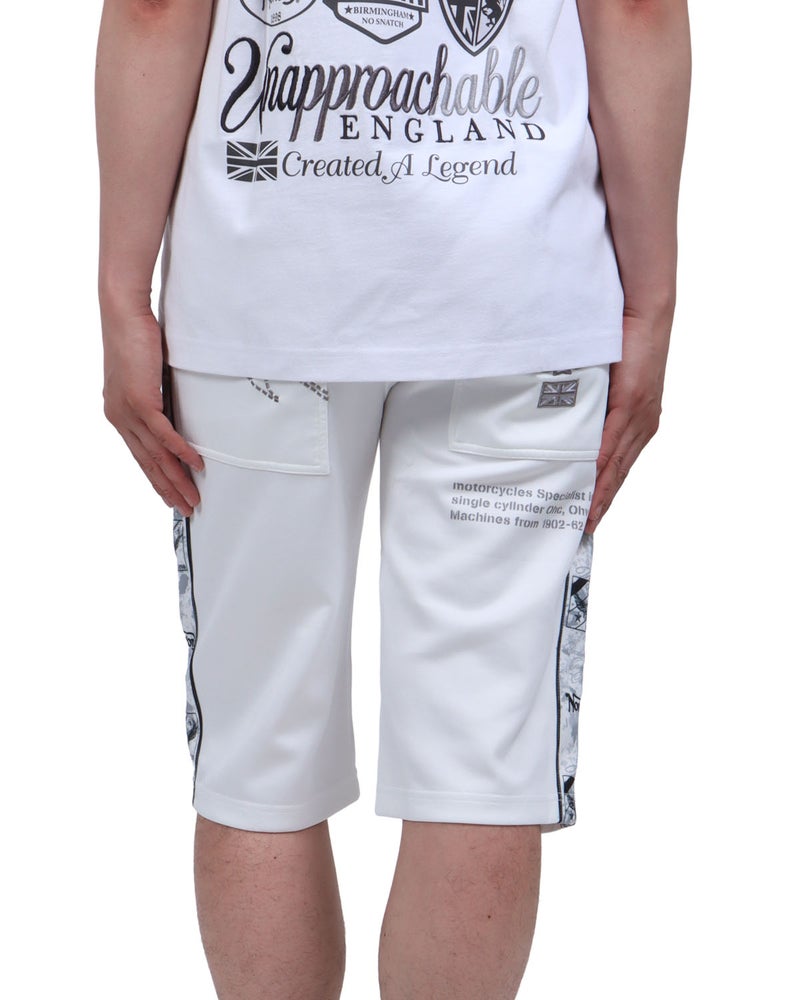 ホワイト：174cm62kg(Mサイズ着用)