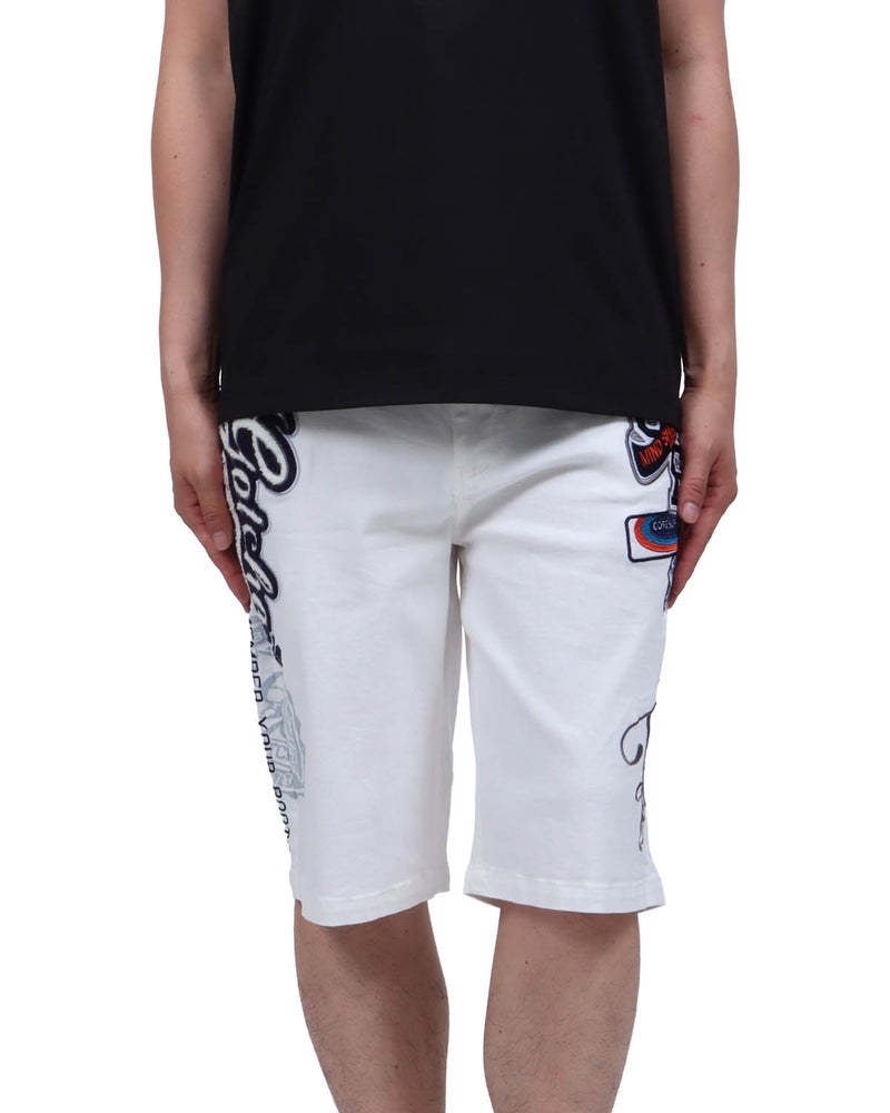 ホワイト：174cm62kg(Mサイズ着用)