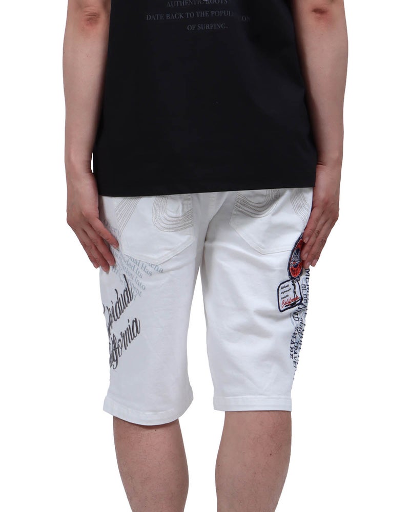 ホワイト：174cm62kg(Mサイズ着用)