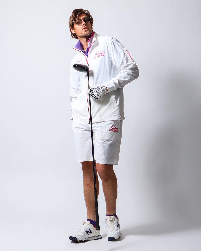 ホワイト：183cm/70kg(Lサイズ着用)