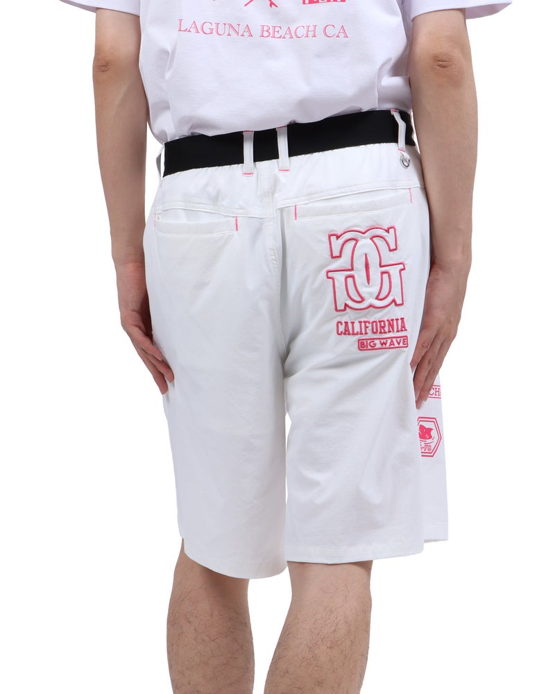 ホワイト：173cm63kg(Lサイズ着用)