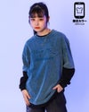 ブルー：160cm(Mサイズ着用)