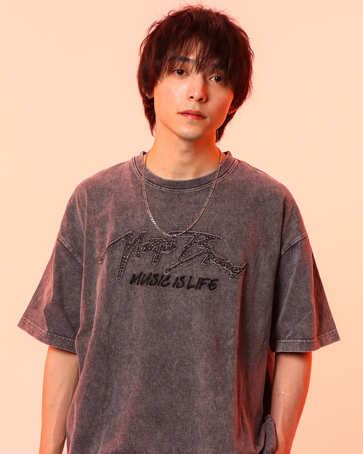 ブラック：175cm(Lサイズ着用)