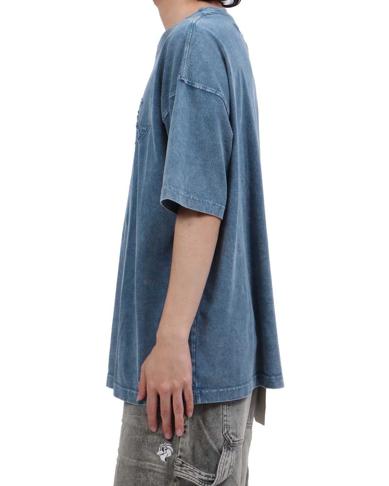 ブルー：173cm63kg(Lサイズ着用)