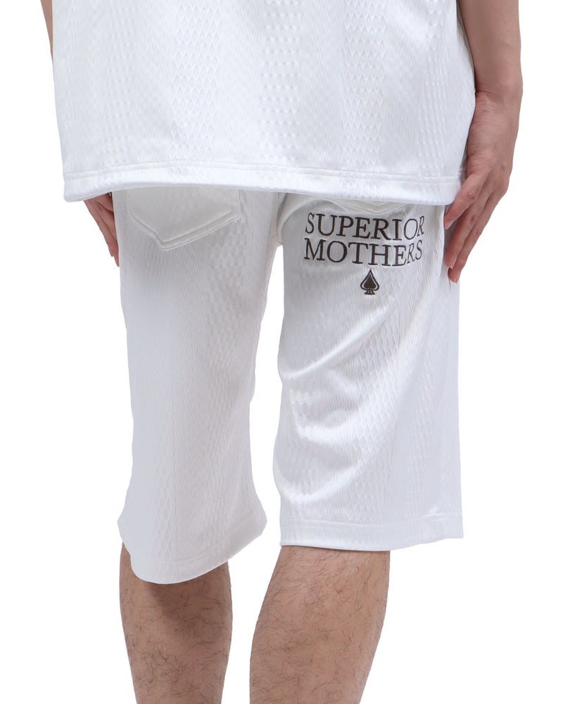 ホワイト：173cm63kg(Mサイズ着用)