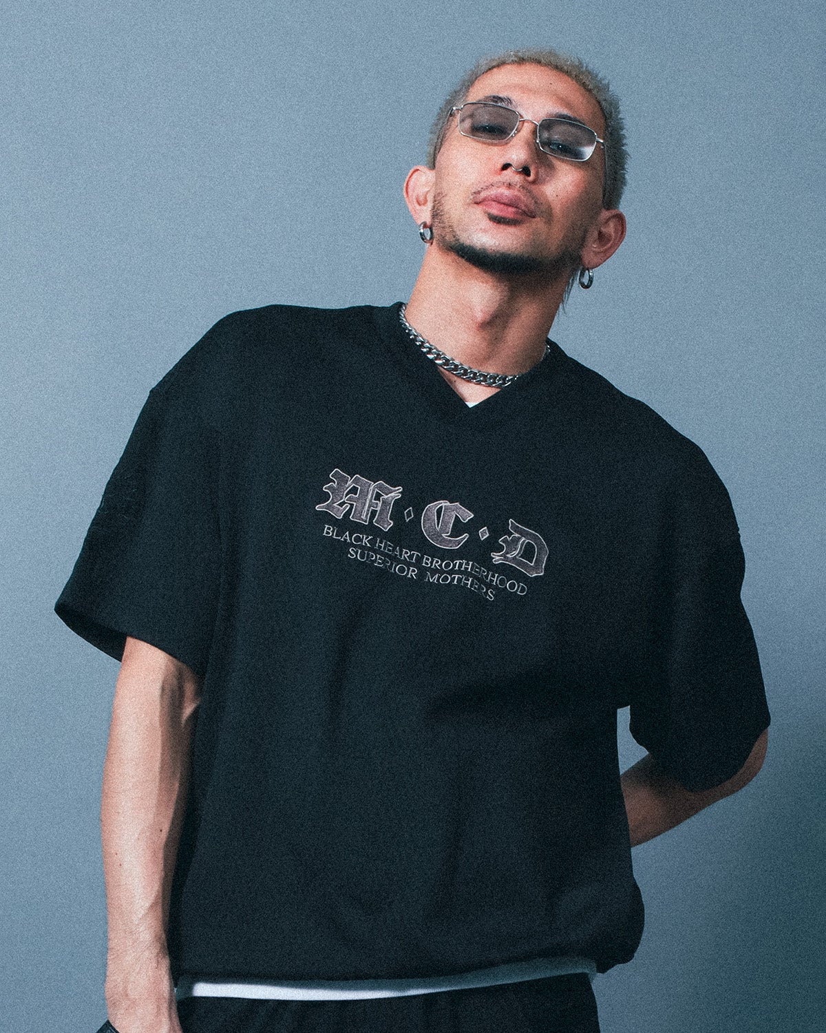 ブラック：183cm(Lサイズ着用)