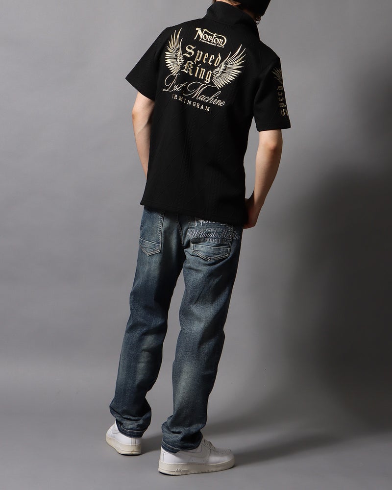 ブラック：178cm/75kg(Lサイズ着用)