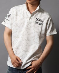 ホワイト：178cm/75kg(Lサイズ着用)