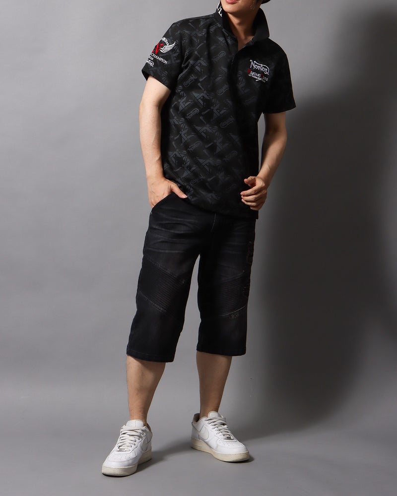 ブラック：178cm/75kg(Lサイズ着用)