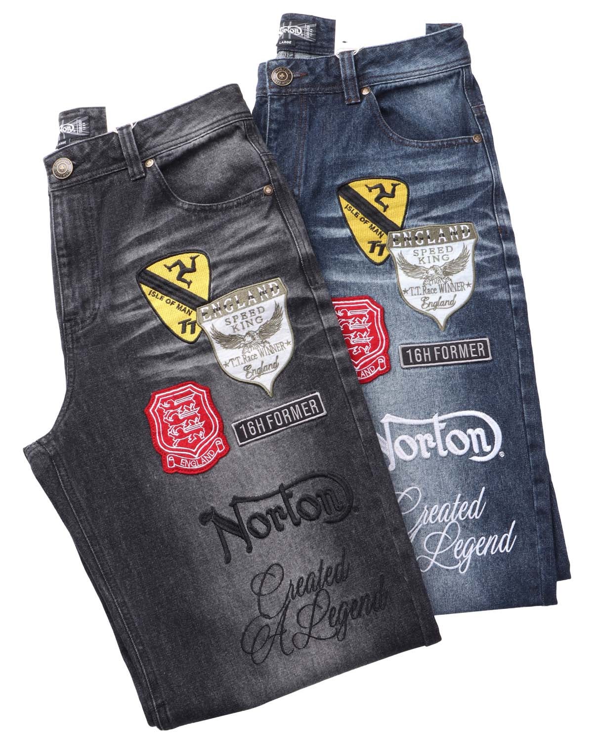 Norton] ミリタリー ワッペン MAX デニム | PEET ONLINE STORE