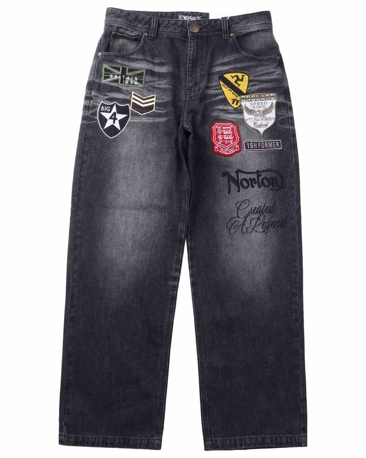 Norton] ミリタリー ワッペン MAX デニム | PEET ONLINE STORE