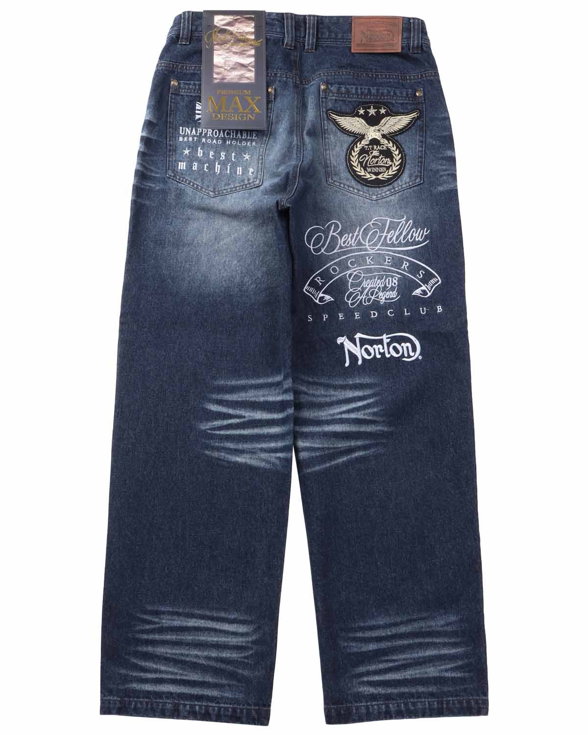 Norton] ミリタリー ワッペン MAX デニム | PEET ONLINE STORE
