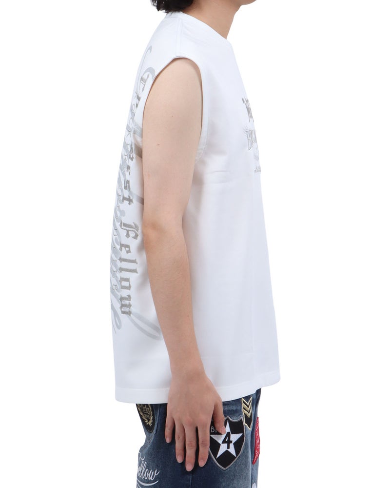 ホワイト：173cm63kg(Lサイズ着用)