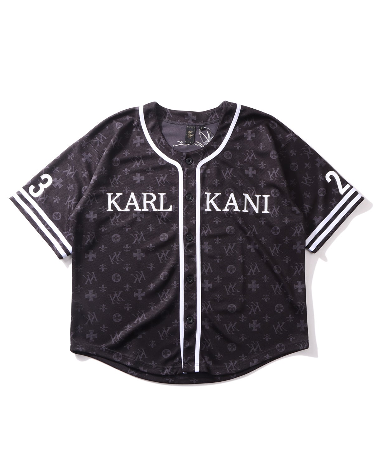 Karl Kani] SL モノグラム メッシュ ベースボールシャツ | PEET ONLINE