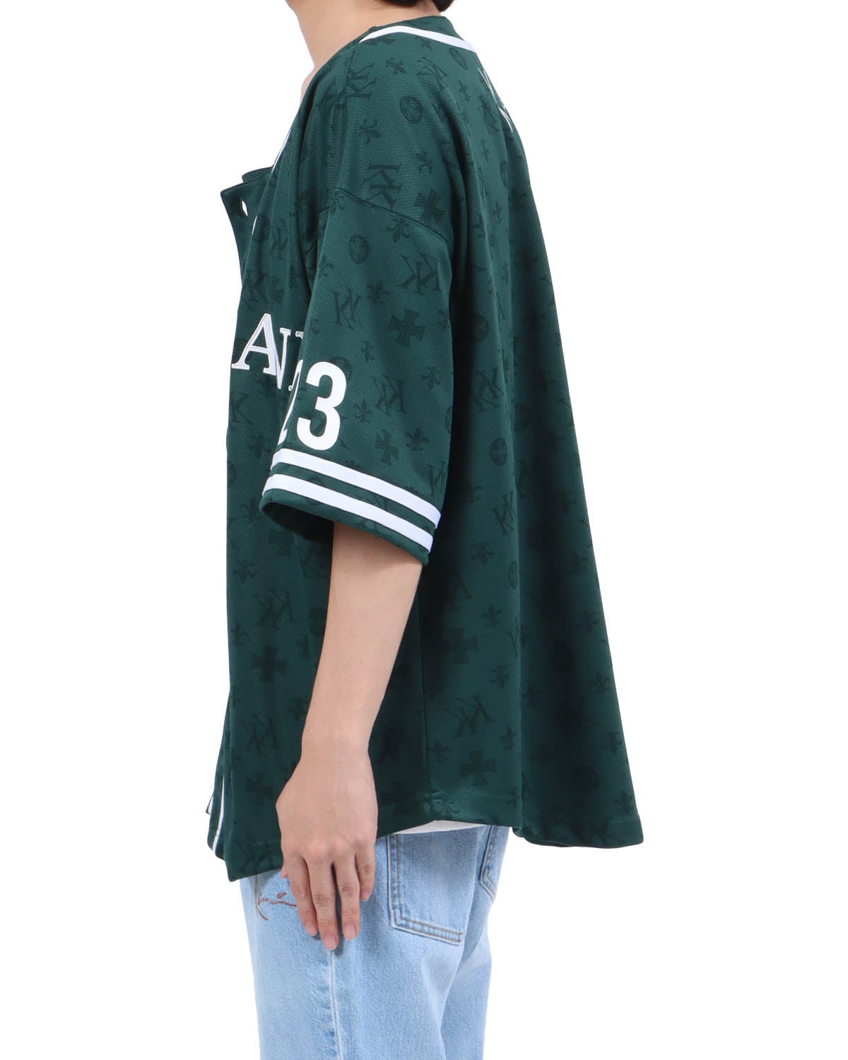 グリーン：173cm63kg(Lサイズ着用)