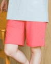 ピンク：172cm(Lサイズ着用)