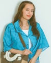 エメラルドグリーン：172cm(Lサイズ着用)