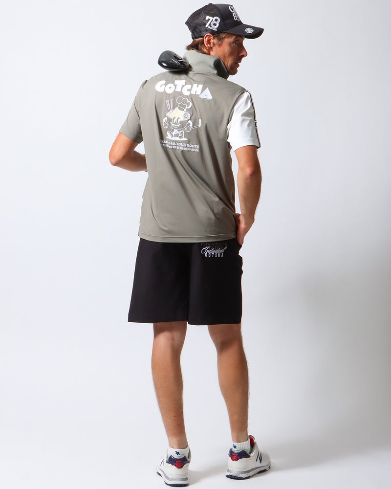カーキ：183cm/70kg(Lサイズ着用)