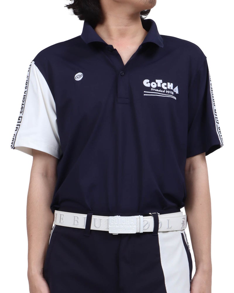 ネイビー：173cm63kg(Lサイズ着用)