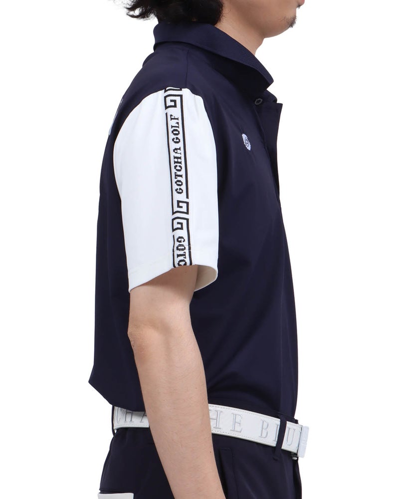 ネイビー：173cm63kg(Lサイズ着用)