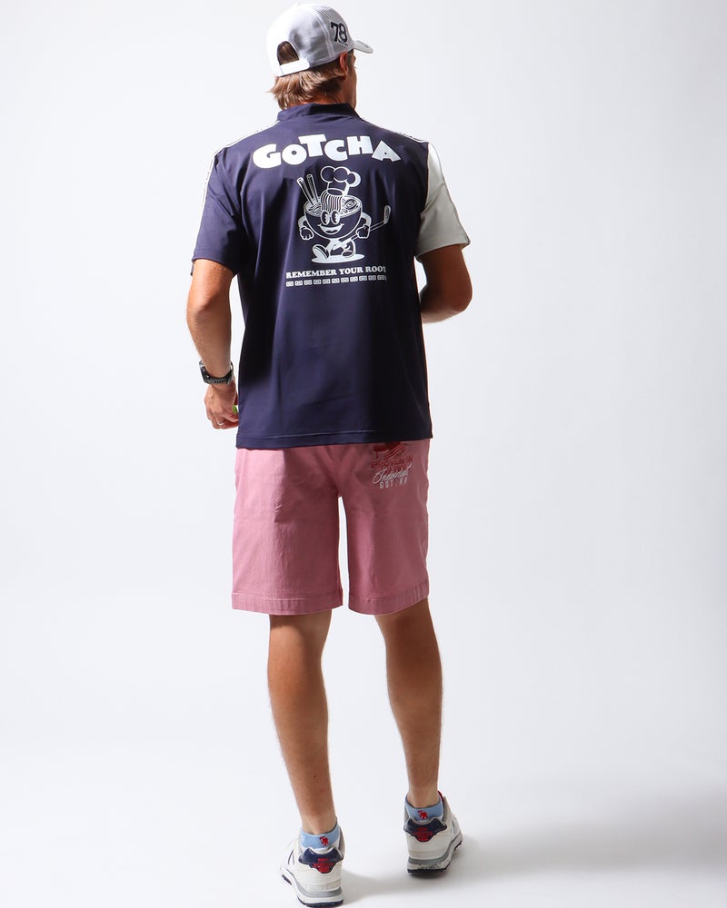 ネイビー：183cm/70kg(Lサイズ着用)