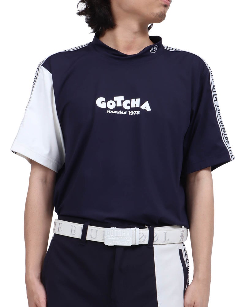 ネイビー：173cm63kg(Lサイズ着用)