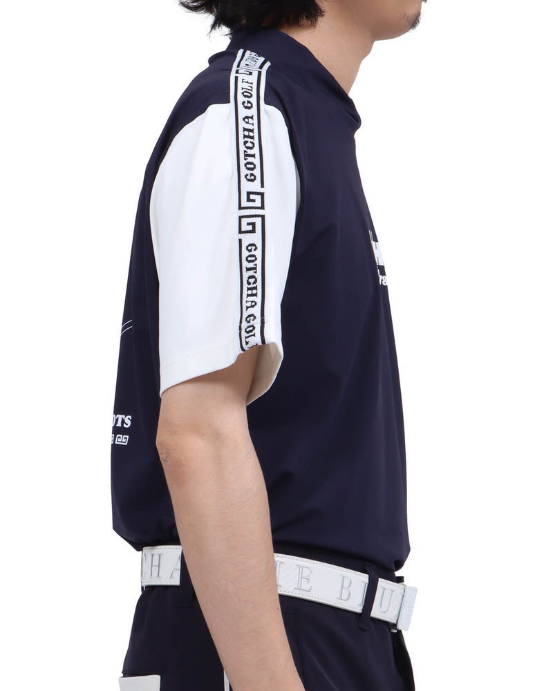ネイビー：173cm63kg(Lサイズ着用)