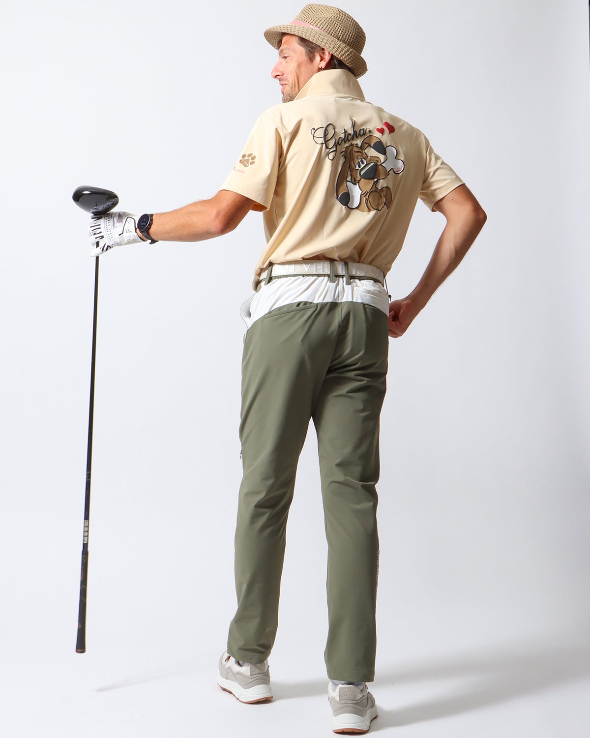 ライトオレンジ：183cm/70kg(Lサイズ着用)
