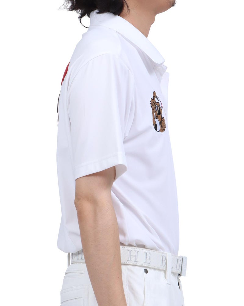 ホワイト：173cm63kg(Lサイズ着用)