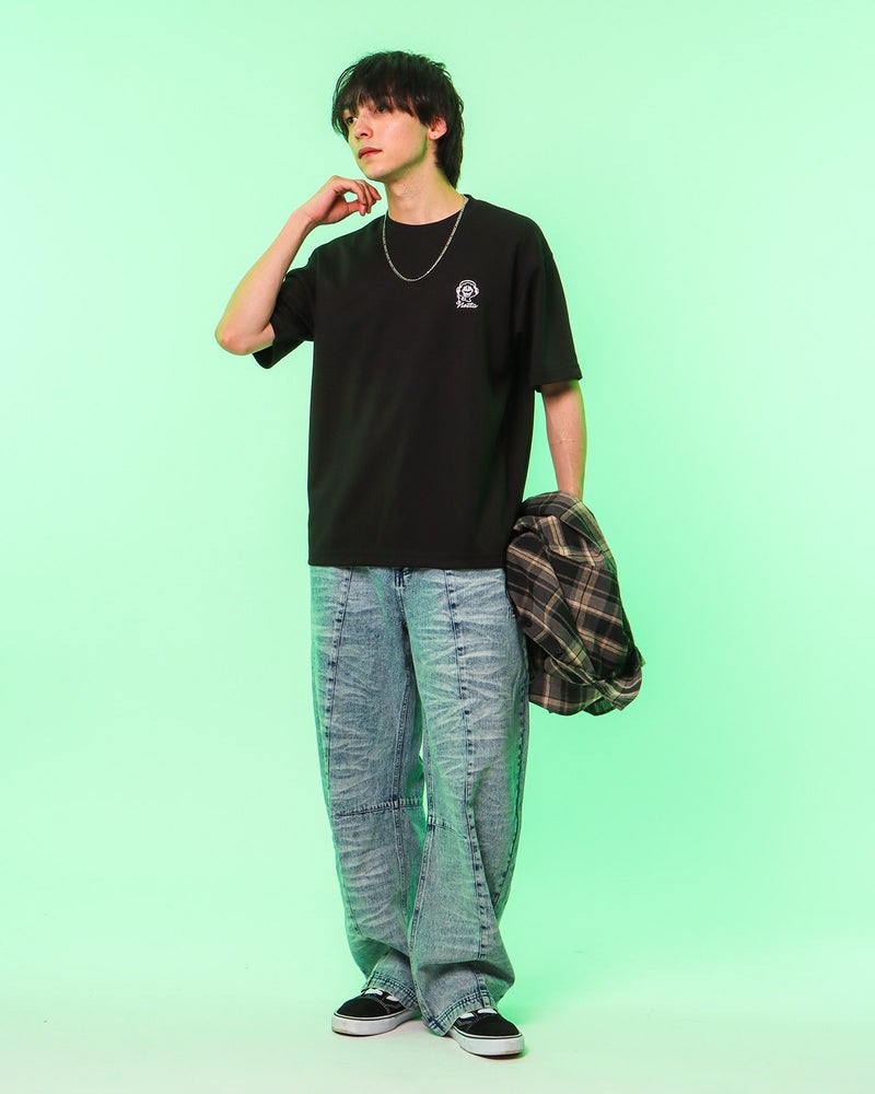 ブラック：175cm(Lサイズ着用)