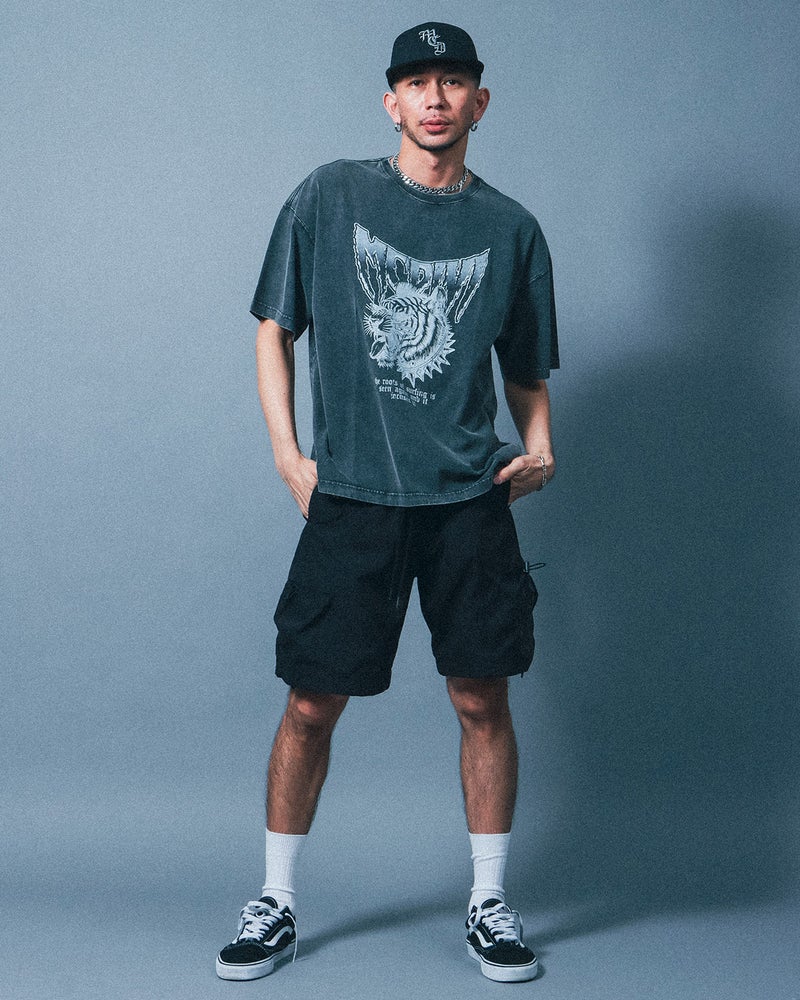 チャコール：183cm(XLサイズ着用)