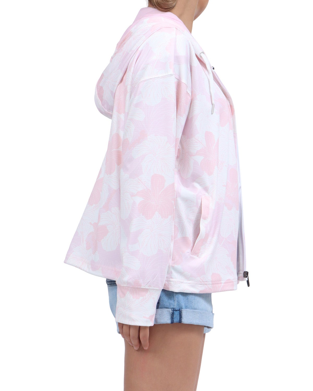 GOTCHA] ウィメンズ UVカット 総柄ジップパーカー | PEET ONLINE STORE