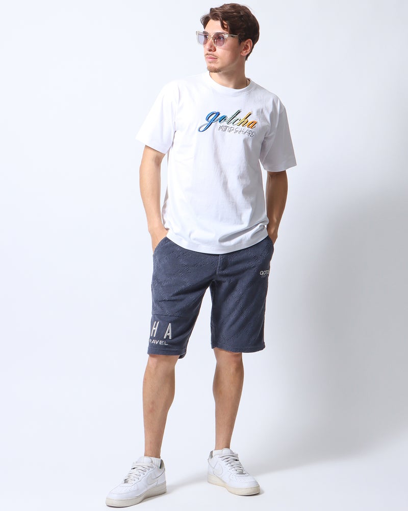 ホワイト：180cm/70kg(Lサイズ着用)