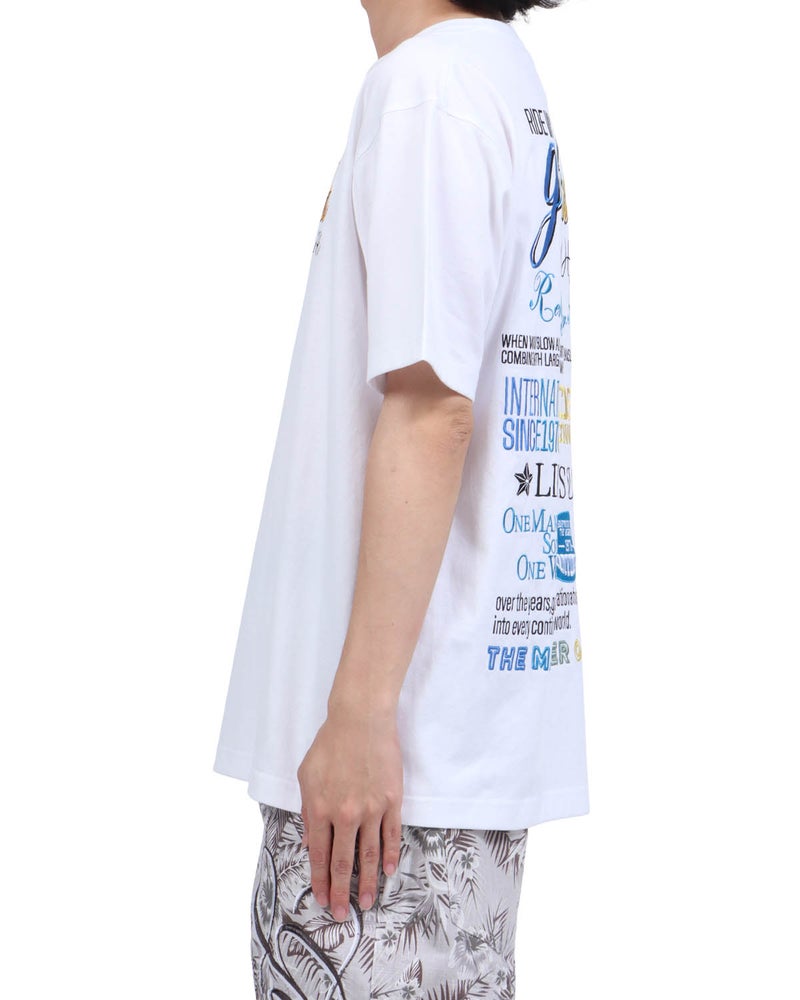 ホワイト：173cm63kg(Lサイズ着用)